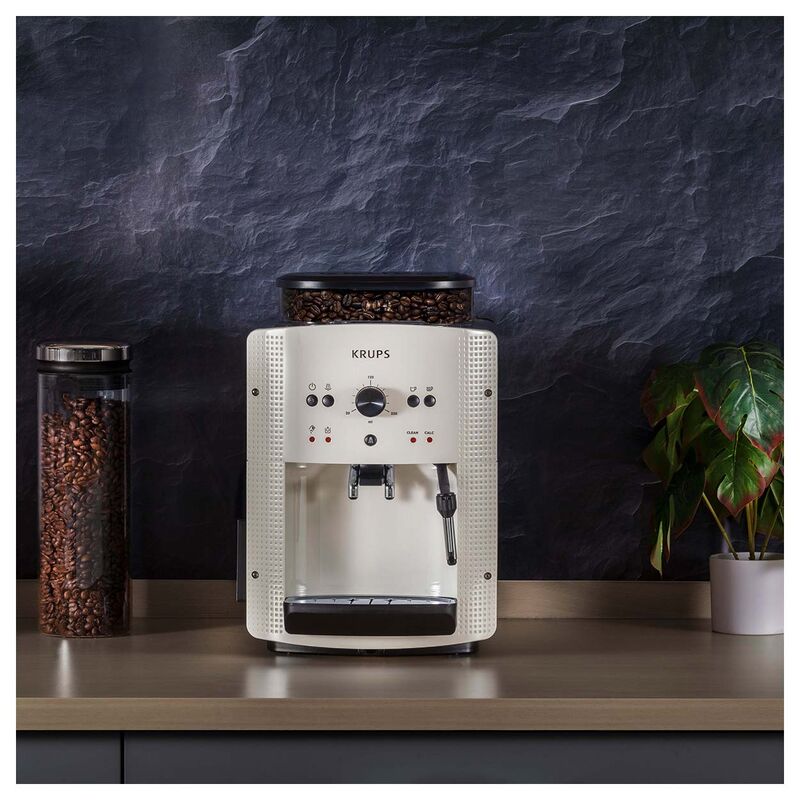 Buy KRUPS Espresso fully automatic coffee machine EA8105 white at