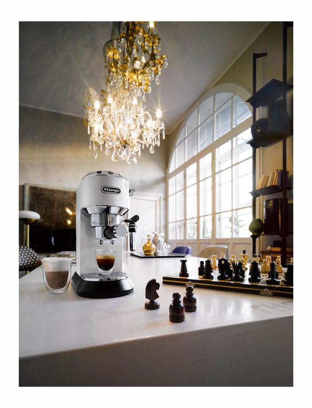 Buy De'Longhi Dedica EC Portafilter machine white at a low price