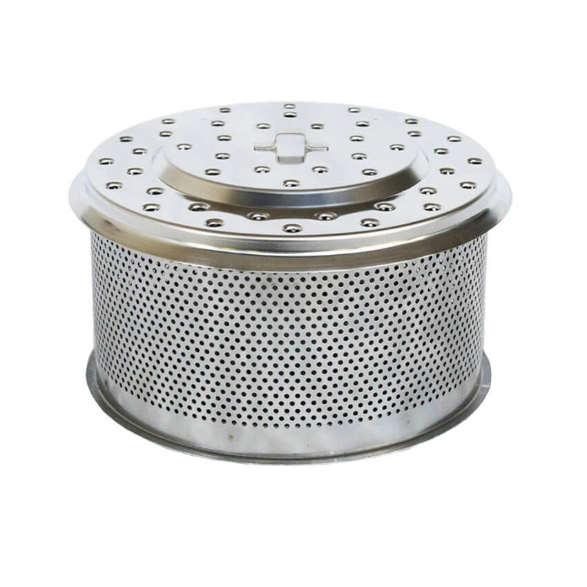 Image of LotusGrill Holzkohlebehälter XL Edelstahl Plus Grill Zubehör