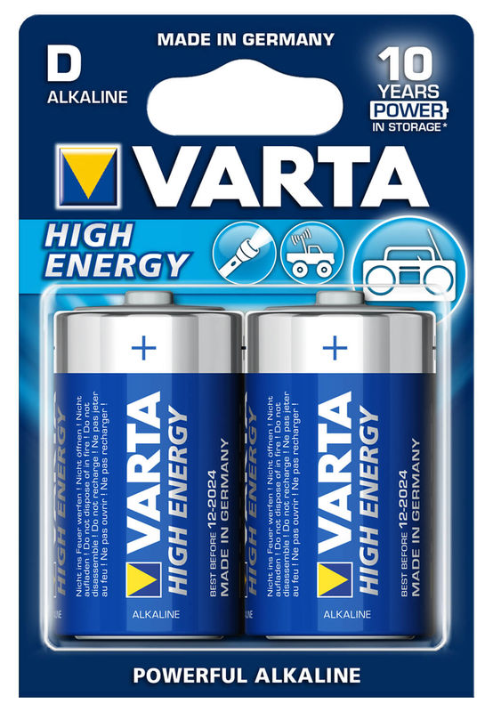 Varta High Energy / D / LR20 2 Stück Batterien kaufen