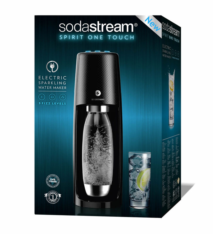SodaStream Spirit One Touch Black