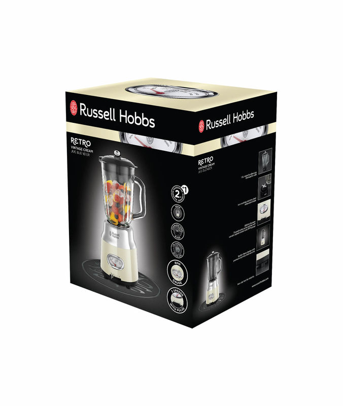 Buy Russell Hobbs Retro 25192-56 blender cream at a low price