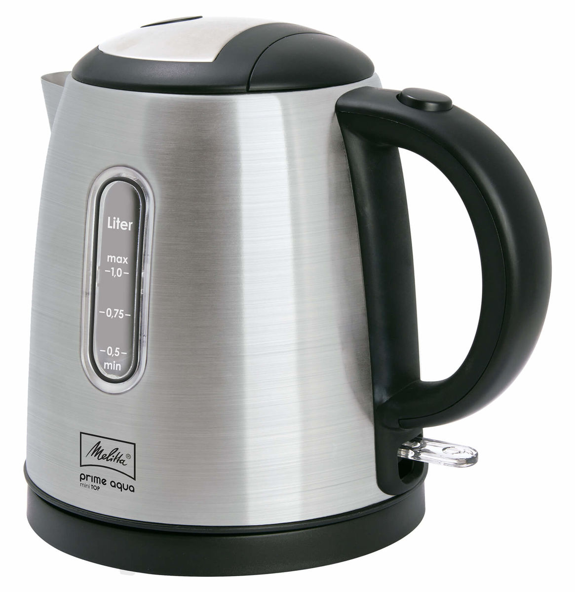 Melitta Prime Aqua Mini Top 1,0 L. Bollitore Acciaio inox