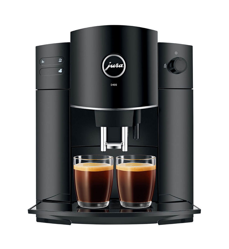 Buy JURA D400 Piano Black fully automatic coffee machine at a low