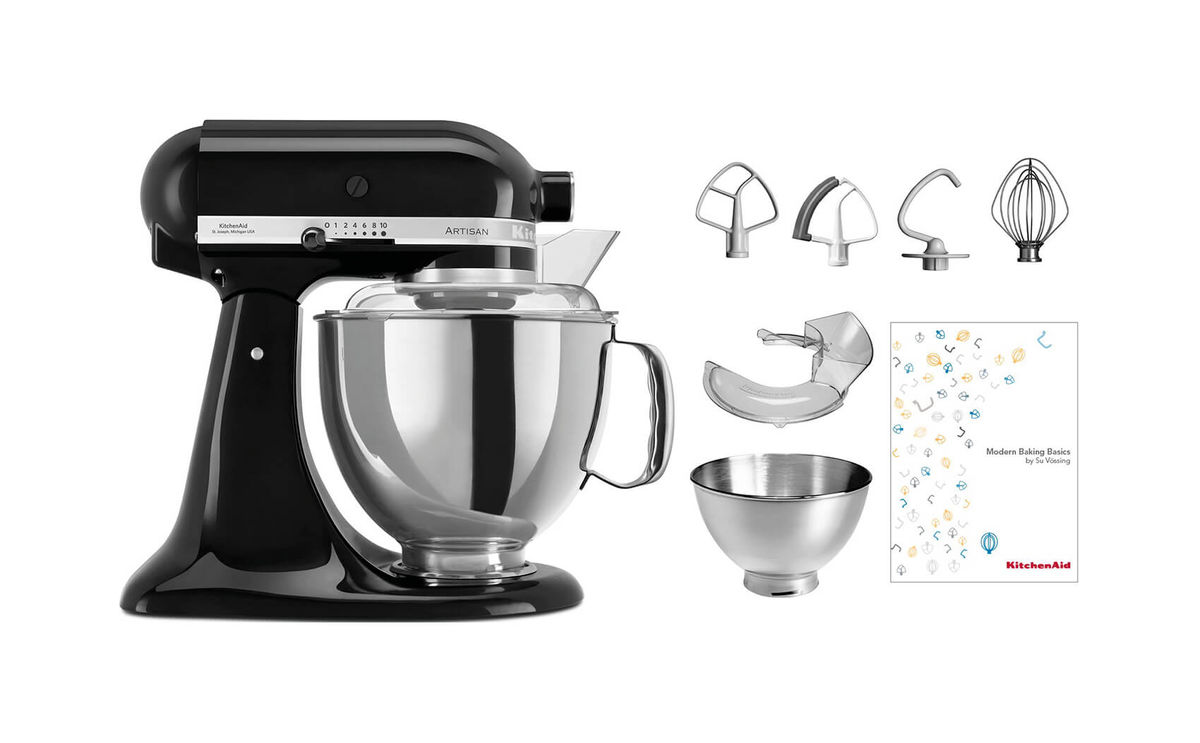 KitchenAid Artisan KSM200 Küchenmaschine Swiss Edition schwarz
