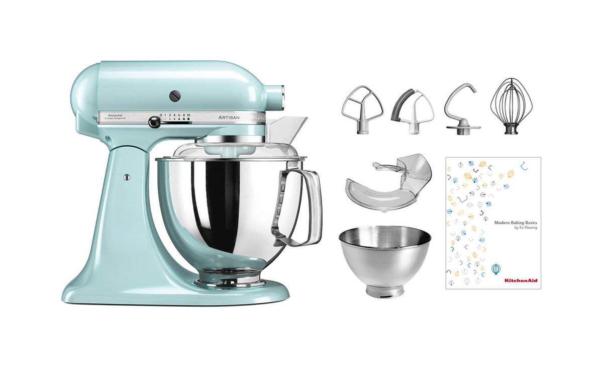KitchenAid Artisan KSM200 Küchenmaschine Swiss Edition eisblau