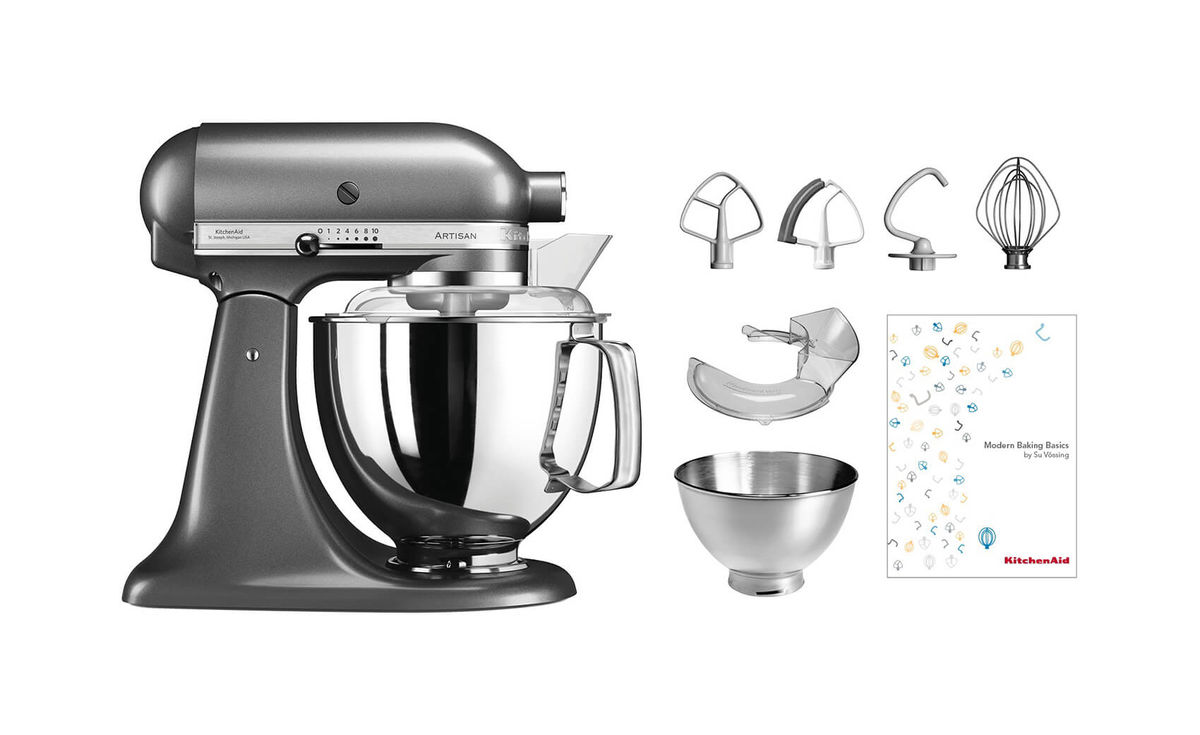 KitchenAid Artisan KSM200 Küchenmaschine Swiss Edition silber