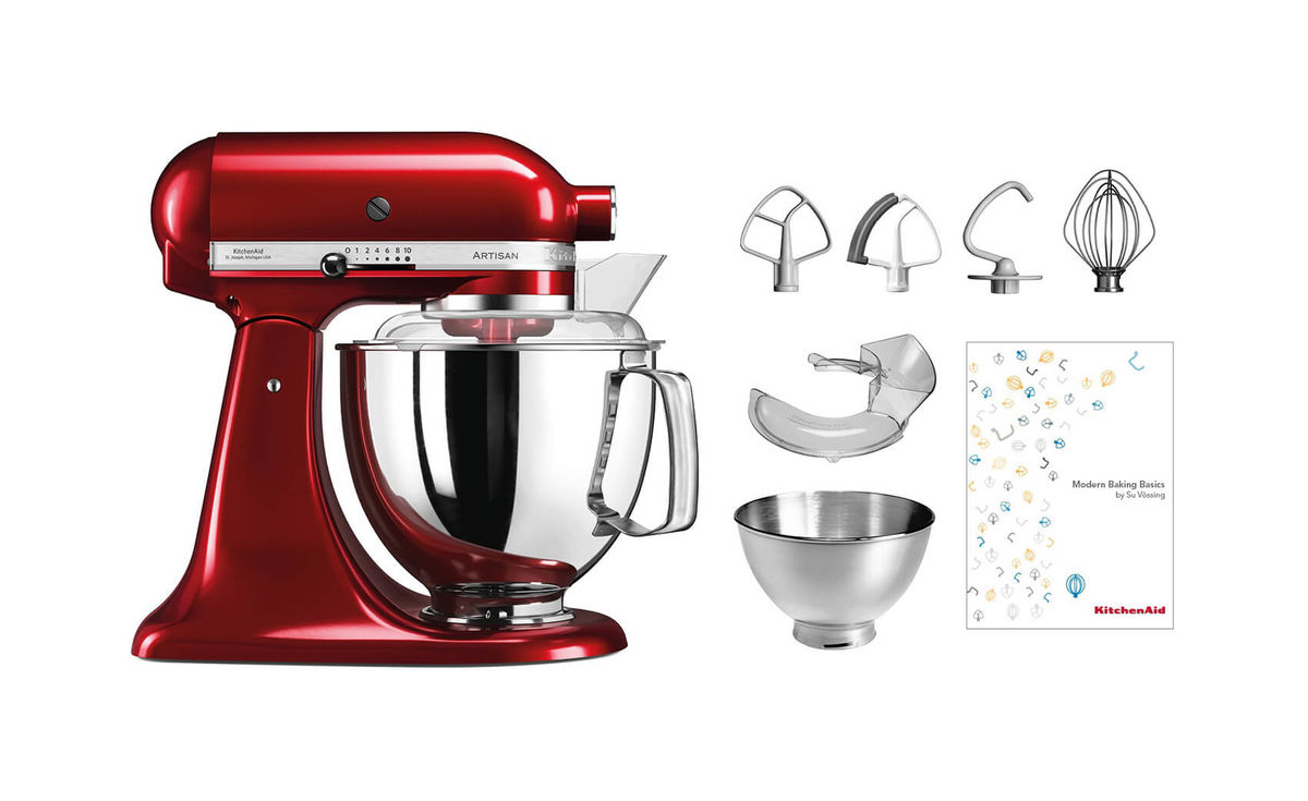 KitchenAid Artisan KSM200 Küchenmaschine Swiss Edition liebesapfelrot