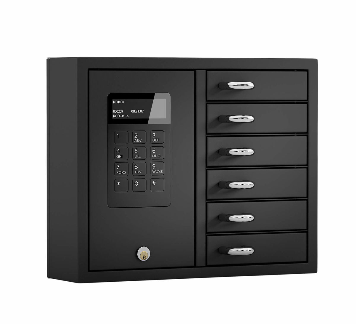 Planetstar Sistema di erogazione chiavi KeyIntellico-Premium 6 nero