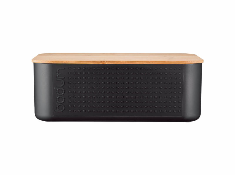 Buy Bodum Bistro bread bin small black at a low price