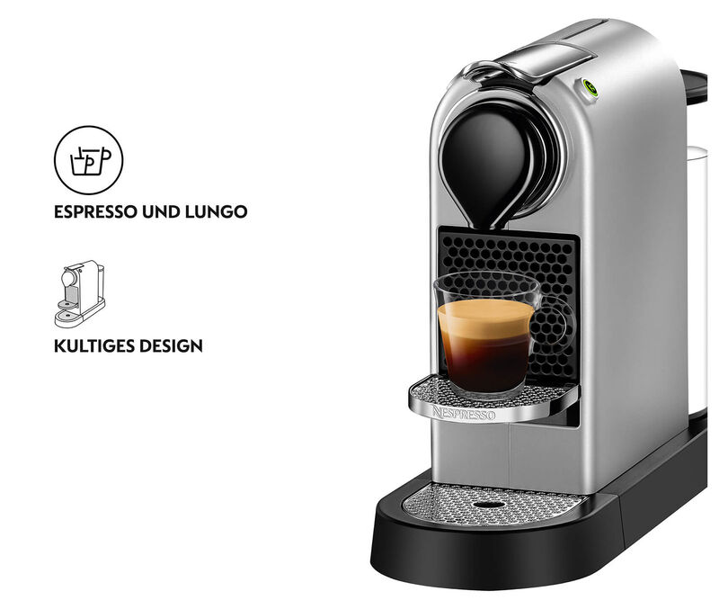 Buy Nespresso CitiZ Coffee maker by Krups Silver at a low price