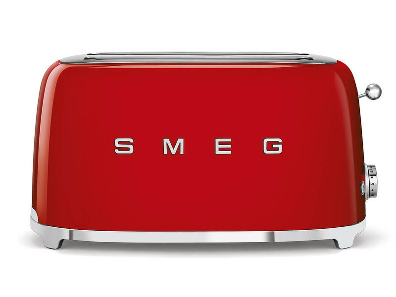 SMEG 50's Retro Style lunga Tostapane 2 fette rosso compra