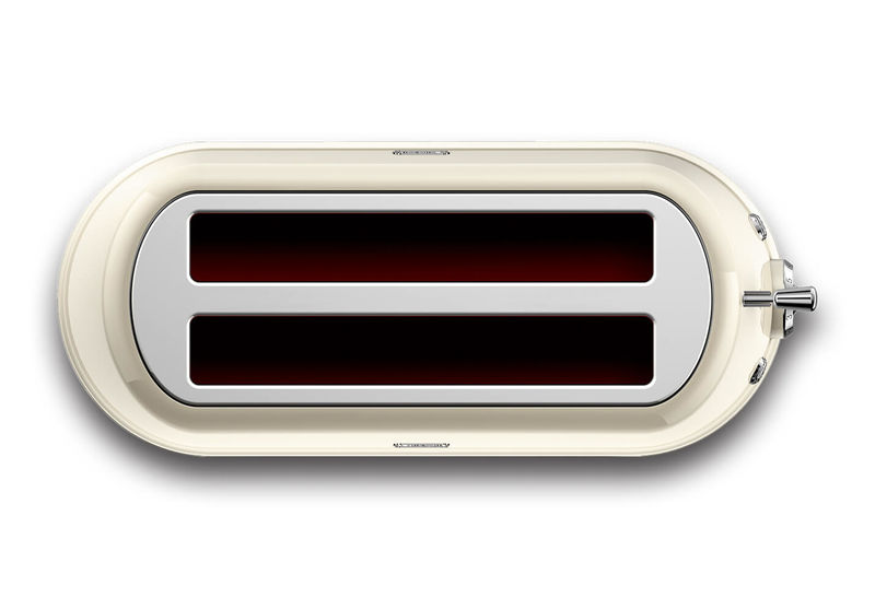 Buy Novis Iconic Line T4 long slot toaster Cream at a low price