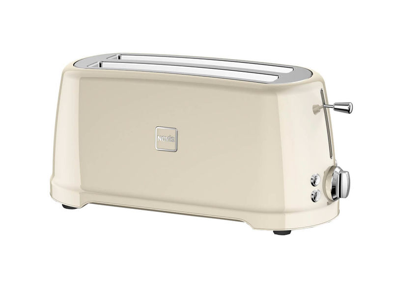 Buy Novis Iconic Line T4 long slot toaster Cream at a low price