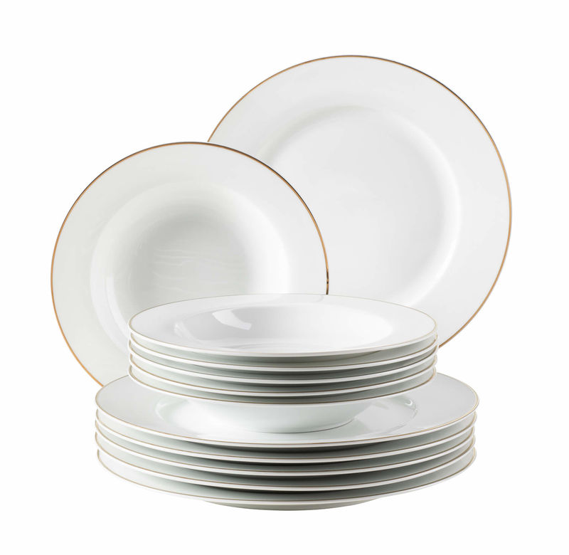Mäser Professional Dining Tafelservice 12-teiliges gold günstig kaufen