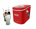 Macchina Ghiaccio Salco Coca Cola - Ice Maker Retrò Da 10kg/giorno Con 2 Dimensioni Cubetti - Foto 10