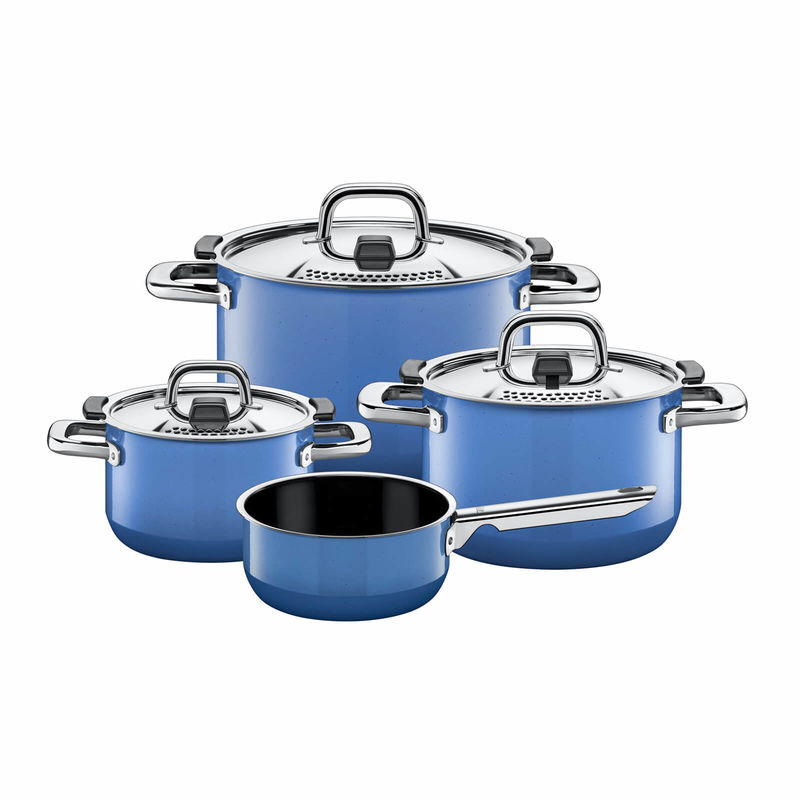 Silit Nature Topf-Set 4-teilig blau günstig kaufen