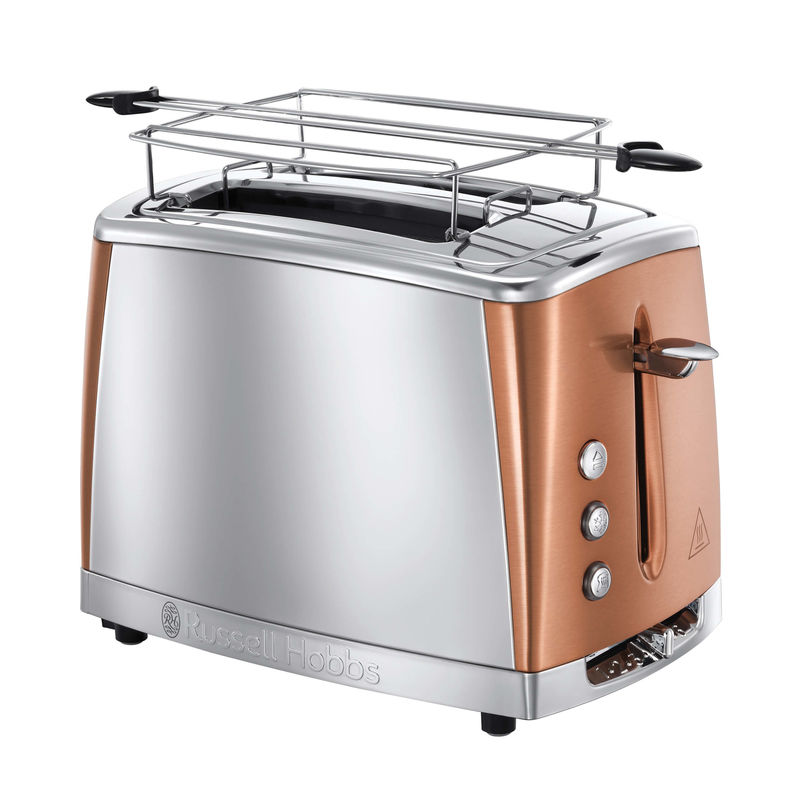 Buy Russell Hobbs Luna Cooper 24290-56 Toaster silver at a low