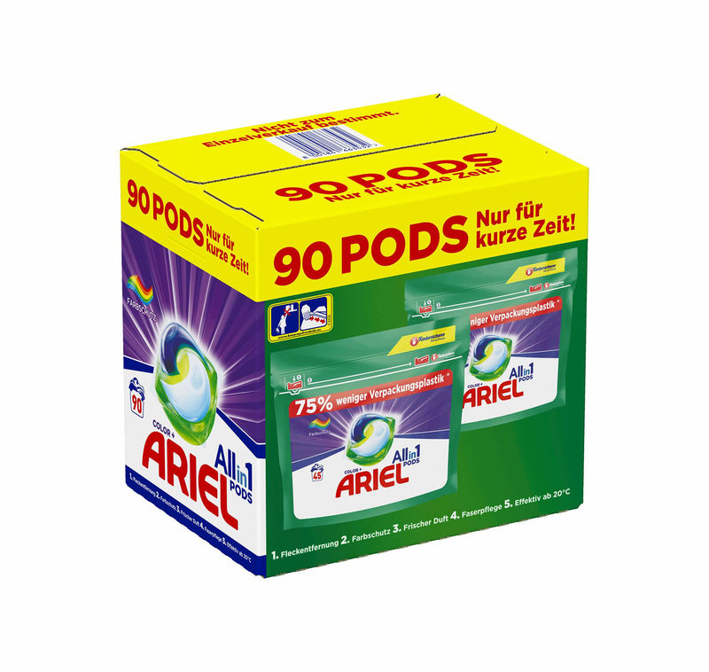 Ariel All-in-1 Pods Color 90 Stck gnstig kaufen Ariel All-in-1 Pods Color 90 Stck gnstig kaufen