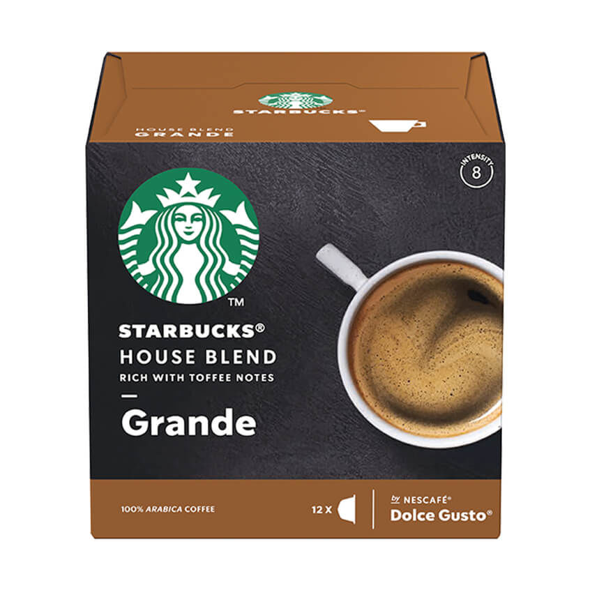Starbucks Capsules de café House Blend Grande Medium Roast 12 pièces