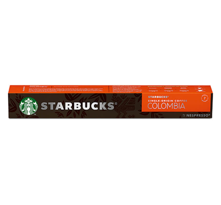 Starbucks Capsules de café Colombia Medium Roast 10 pièces