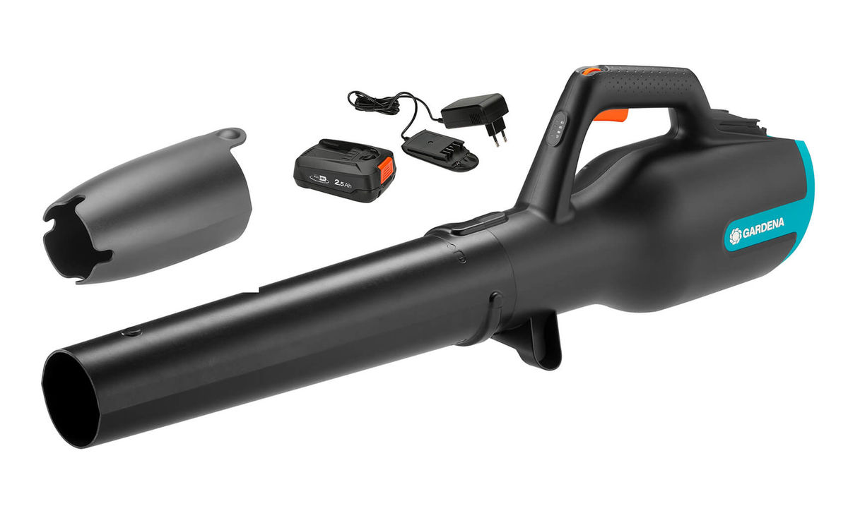Gardena Soffiatore a batteria PowerJet 18V Set pronto per l