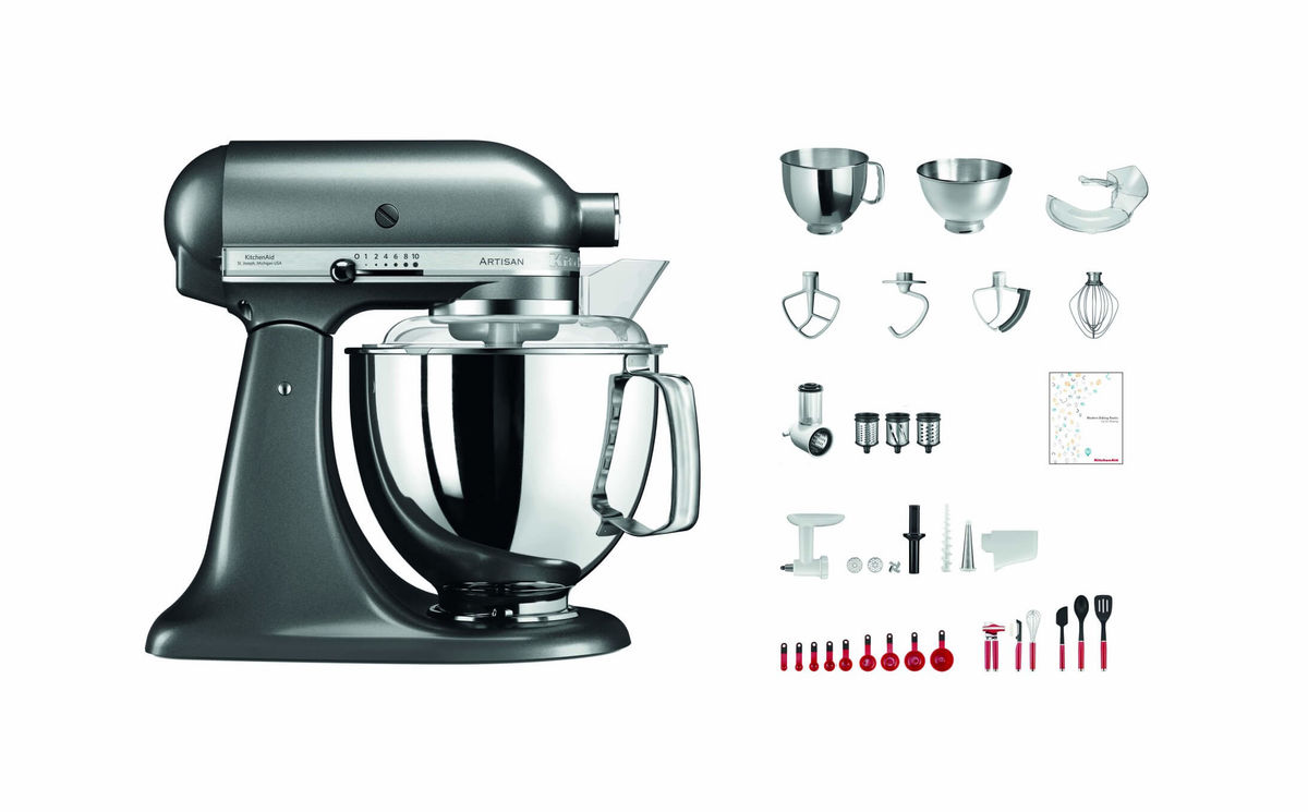 Kitchenaid KSM200 Swiss Anniversary Set Küchenmaschine medaillon s.