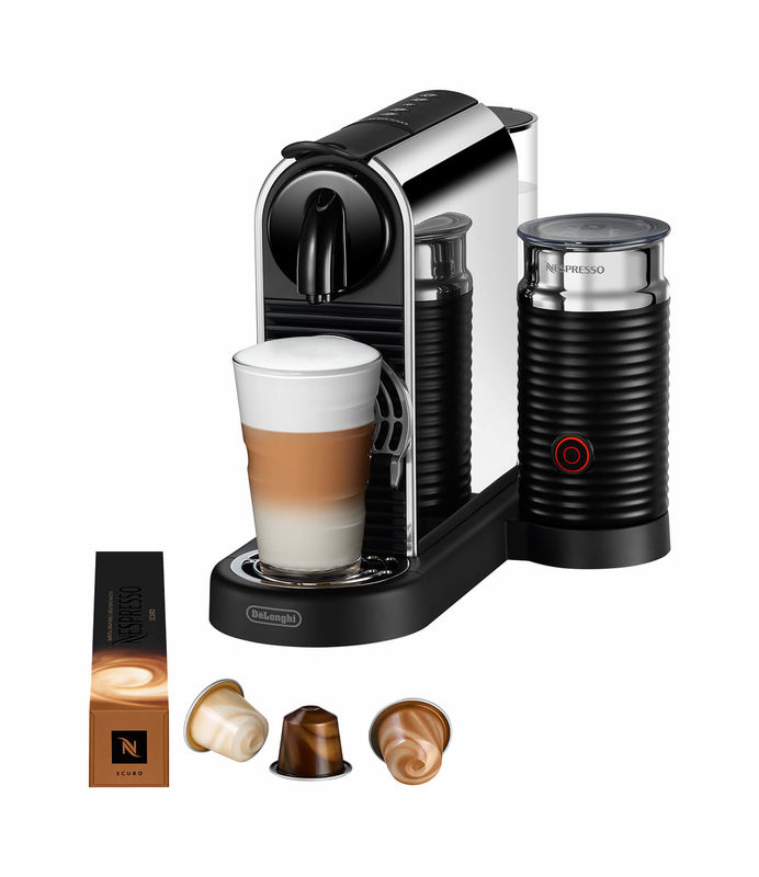 Nespresso CitiZ Platinum&Milk Macchina da caffè da De'Longhi Acc. inox  compra