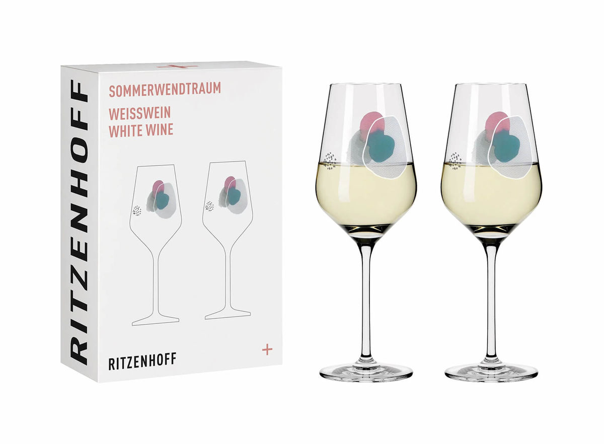 Ritzenhoff Sommerwendtraum 001 Bicchiere da vino bianco Set di 2