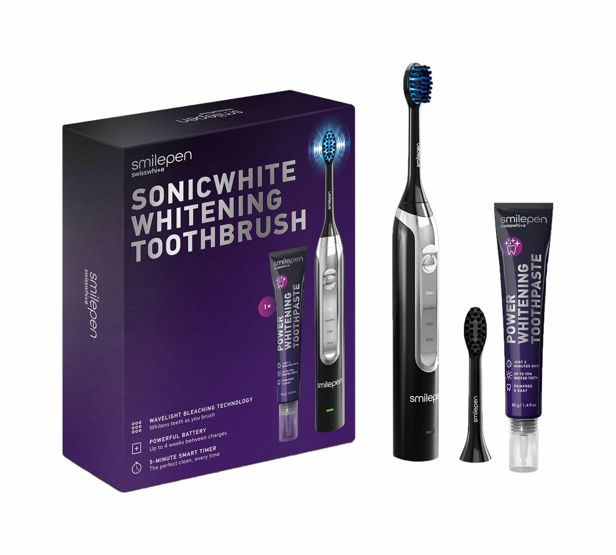 Smilepen Sonicblue Wavelight Bleaching Spazzolino sonico