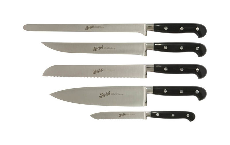 Berkel Adhoc nero lucido - set di 5 coltelli da chef compra