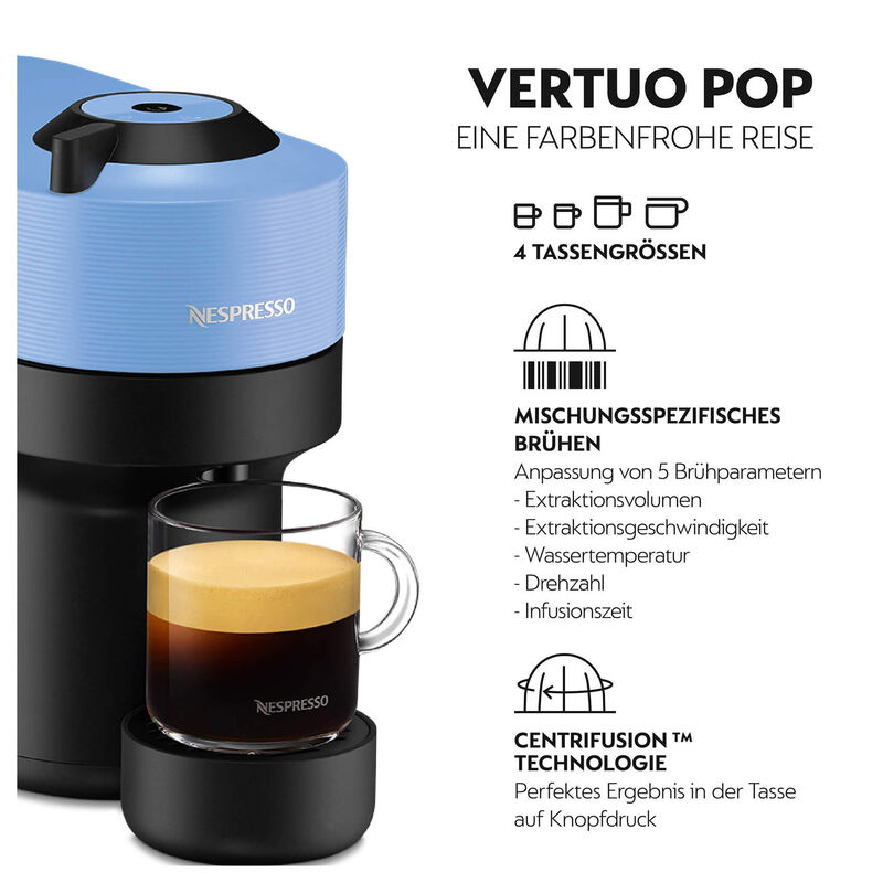 Nespresso Vertuo Pop Machine à café de De'Longhi Pacific Blue acheter