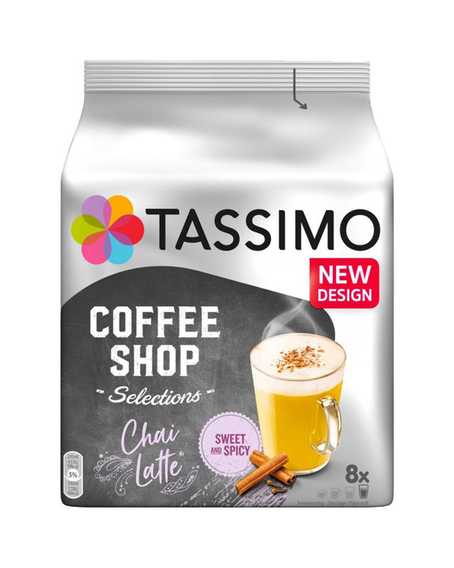 Jacobs Tassimo Dosettes de café Coffee Shop Selections Chai Latte