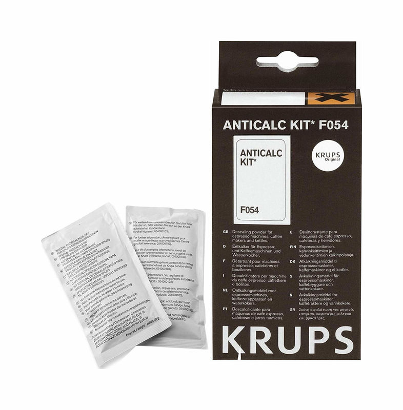 Filtre Krups Claris F088, pastilles de nettoyage KRUPS XS3000 et