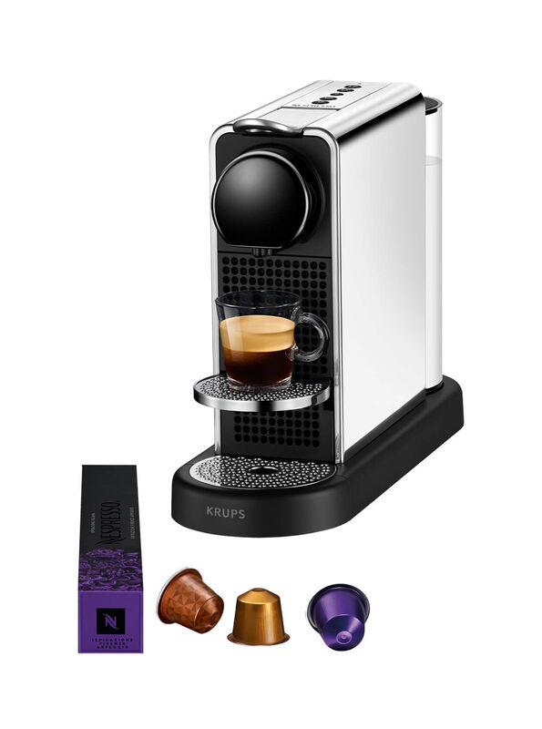 Buy Nespresso CitiZ Platinum Coffee maker by Krups Stainless
