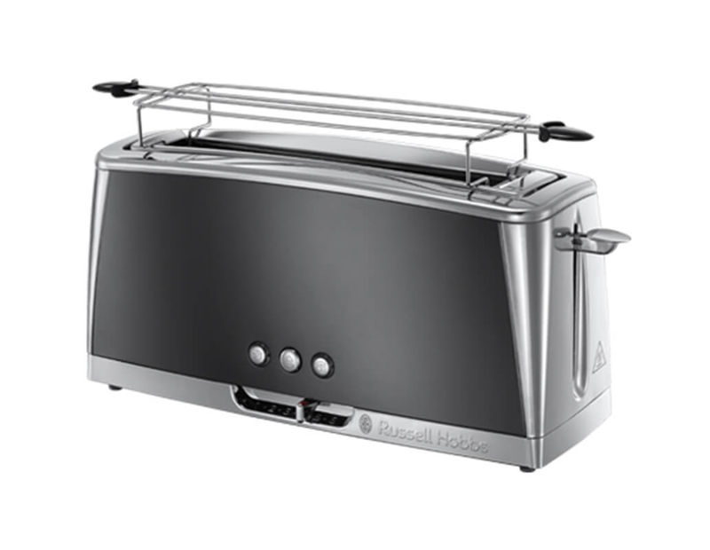 Buy Russell Hobbs Luna Moonlight Grey 23251-56 Toaster long at a