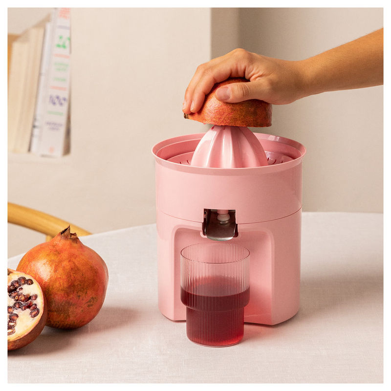 Buy CREATE JUICER EASY Electric citrus juicer 40W pastel pink at a low price