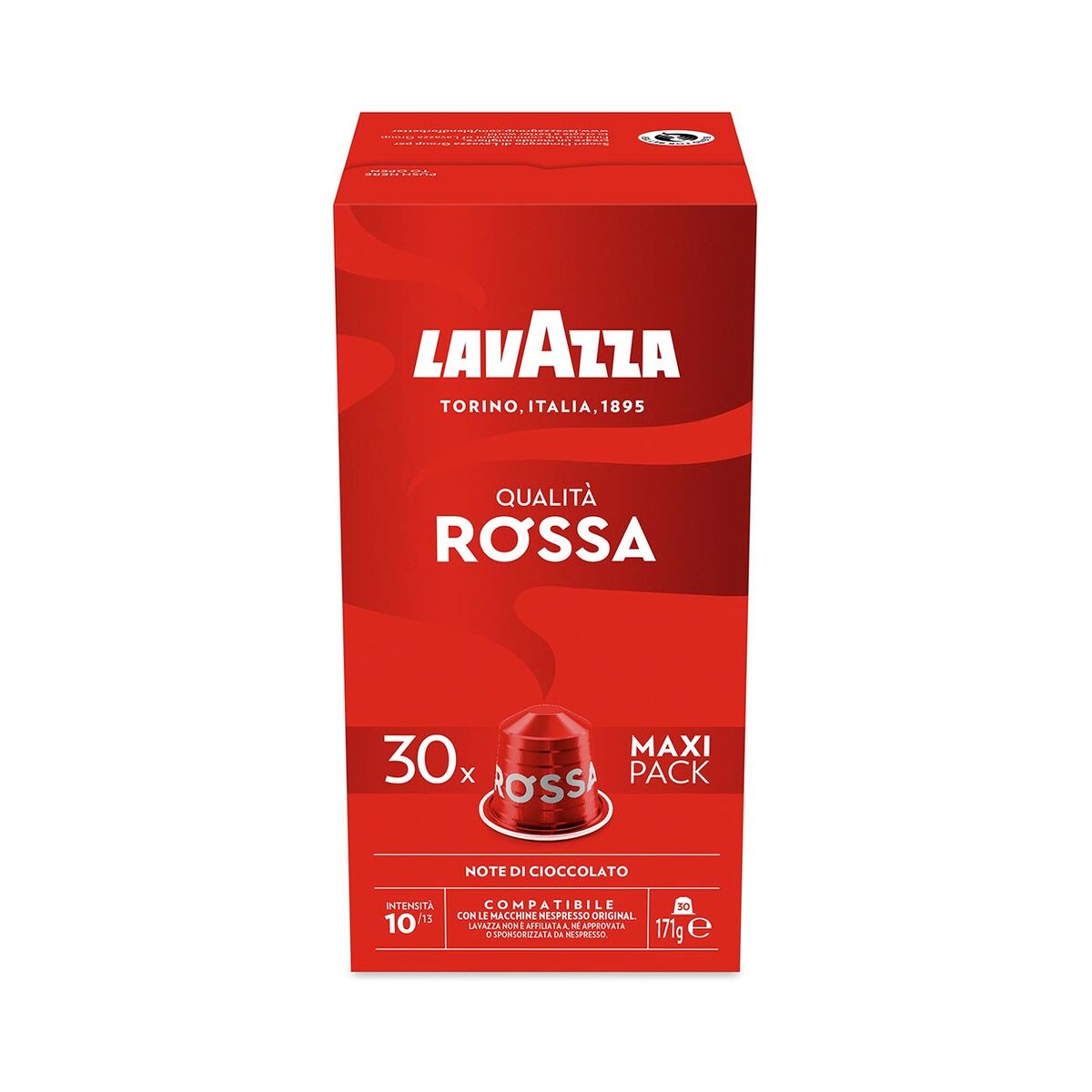 Lavazza Qualità Rossa Caffè 30 capsule in alluminio (Nespresso®)
