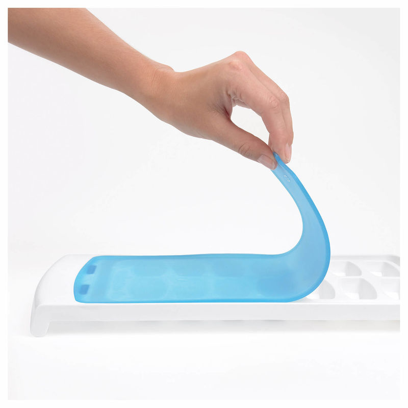 Oxo Eiswürfelform mit Silikondeckel blau kaufen
