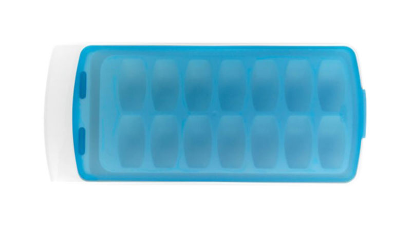 Oxo Eiswürfelform mit Silikondeckel blau kaufen