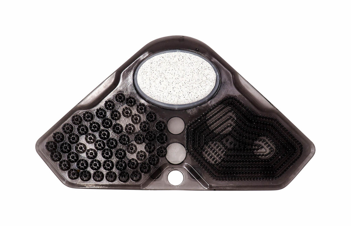 Ridder Ease Cuscinetto per la cura dei piedi con pietra pomice grigio