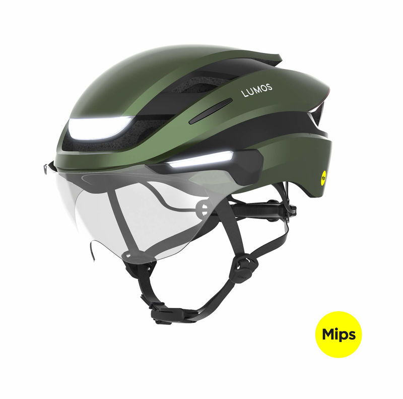 Buy Lumos Ultra E-Bike MIPS helmet Green at a low price