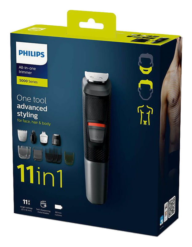 Philips Multigroom series 5000 11-in-1 regolabarba nero compra