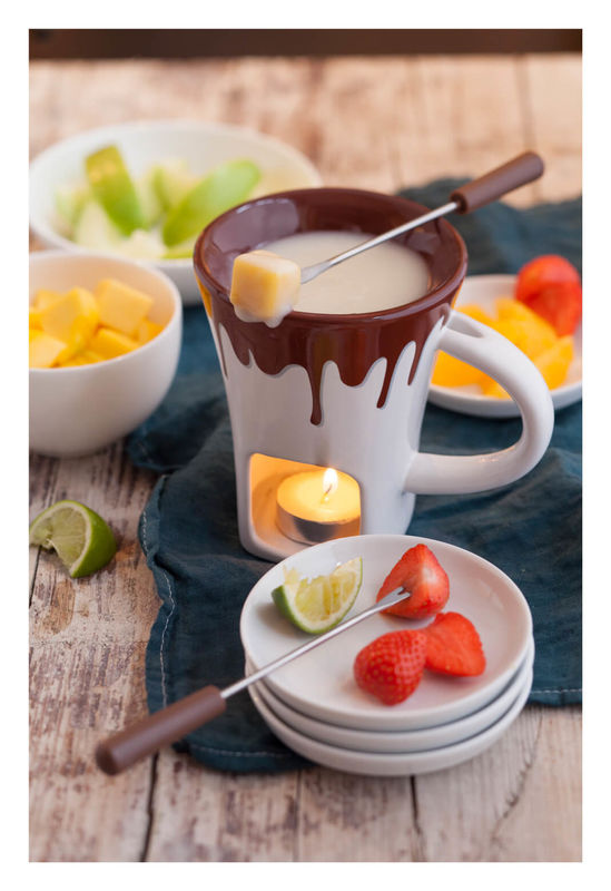Swissmar Nostalgia Schokoladenfondue-Set 4-tlg. günstig kaufen