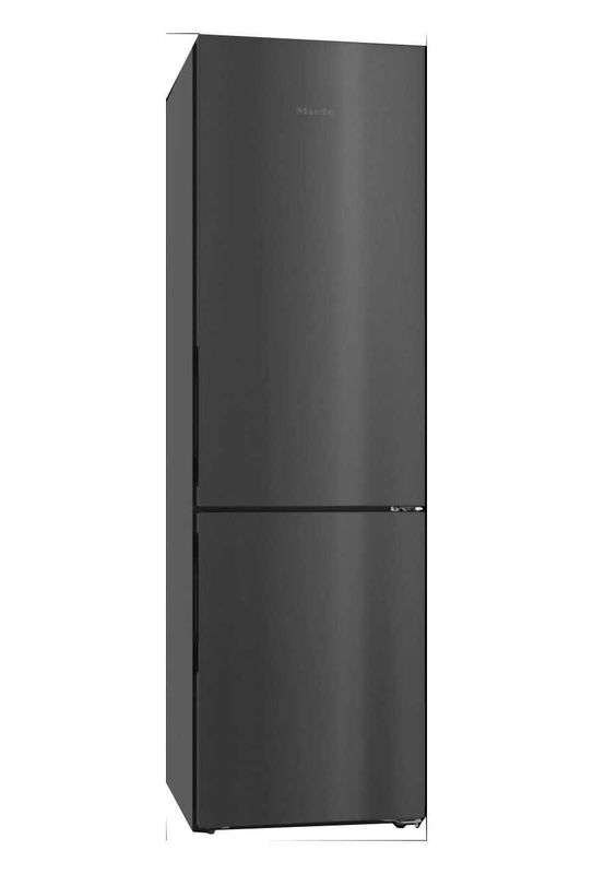 Trisa Combiné réfrigérateur-congélateur, No Frost, 378 l, noir