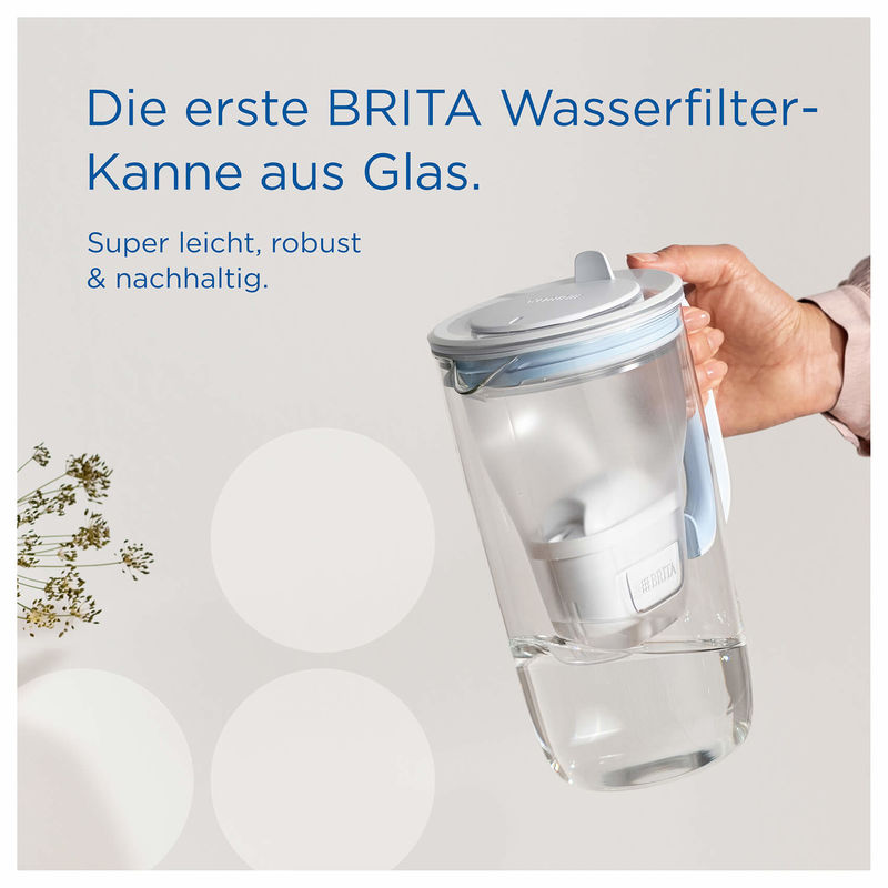 Brita Glas 2.5L + Maxtra Pro All-in-1 Wasserfilter Weiss kaufen