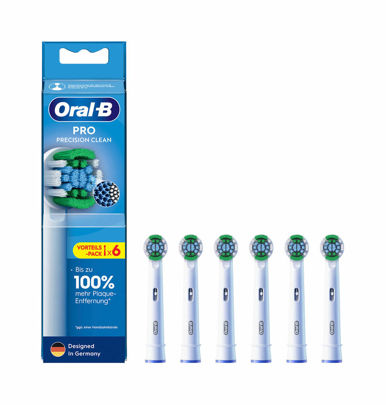 Oral-B Pro Precision Clean 6er Bürstenkopf kaufen | Zahnreinigung & Zahnpflege