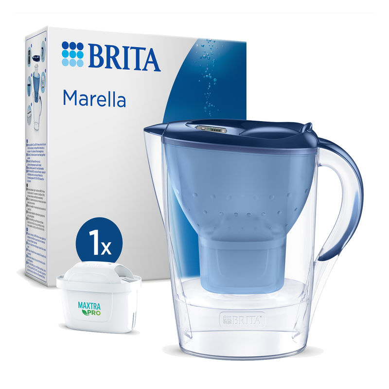 Brita Marella 2.4L + Maxtra Pro All-in-1 Wasserfilter Blau kaufen