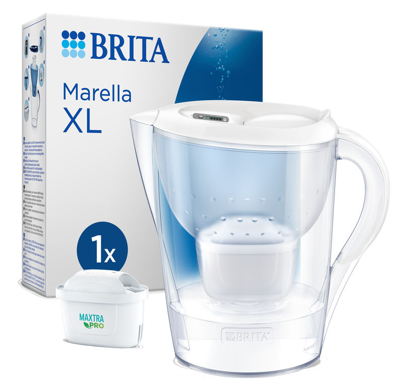 Brita Marella XL 3.5L + Maxtra Pro All-in-1 Filtro acqua bianco compra