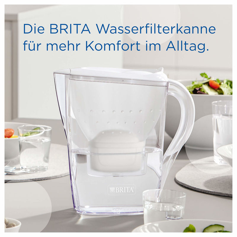 Brita Marella 2.4L + 3x Maxtra Pro All-in-1 Filtro acqua bianco compra